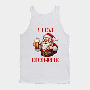 I Love Decembeer Tank Top